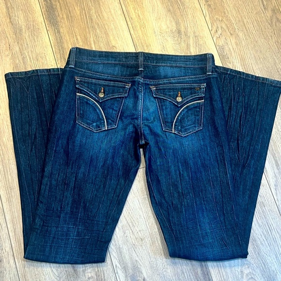 Joe's Jeans Denim - EUC 🎉 JOE’s Jeans ROCKER Dark Blue Long Low Waist Denim Blue Jeans W 29 L 34